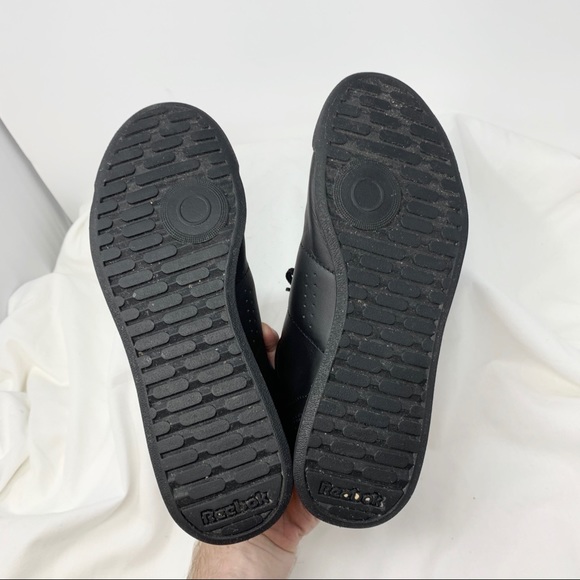 Vtg Reebok Classic Shoes Womens Sz 6.5 Black - Picture 5 of 7